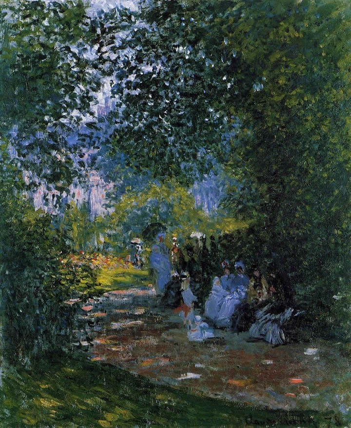 Claude Monet The Parc Monceau Paris 3